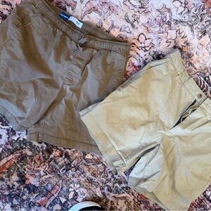 Casual Tan and Brown mens Shorts